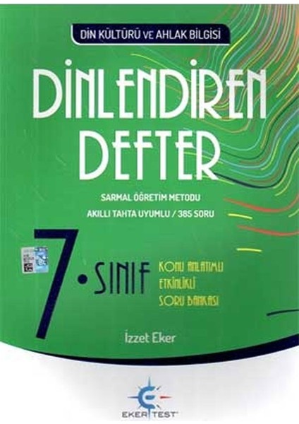 7. Sınıf Din Kültürü ve Ahlak Bilgisi Dinlendiren Defter