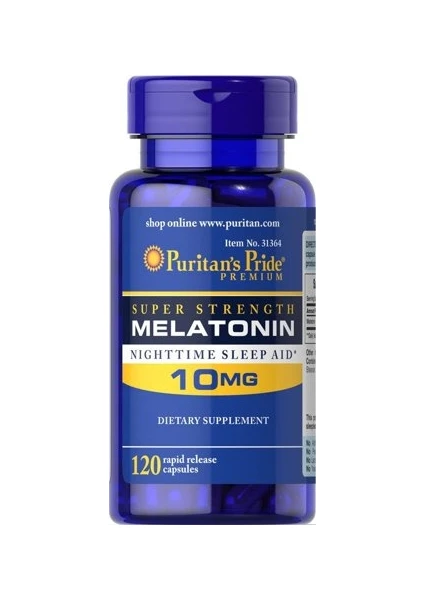 Puritan's Pride Extra Strength Sleep Time 10 Mg 120 Tablet