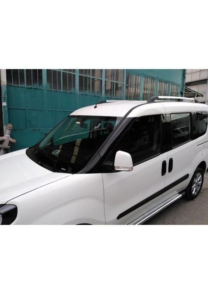 Yavuz Otomotiv Fiat Doblo 2008-2019 Sonrası Port Bagaj Tavan Barı Çıtası Alu Nik