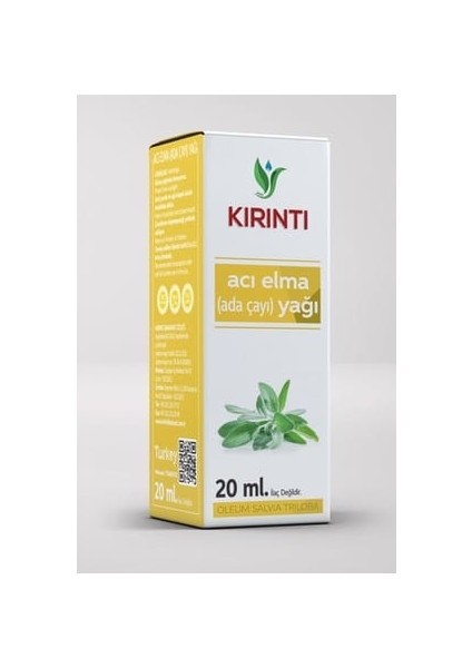 Acı Elma YağıAda Çayı 20CC 20 cc