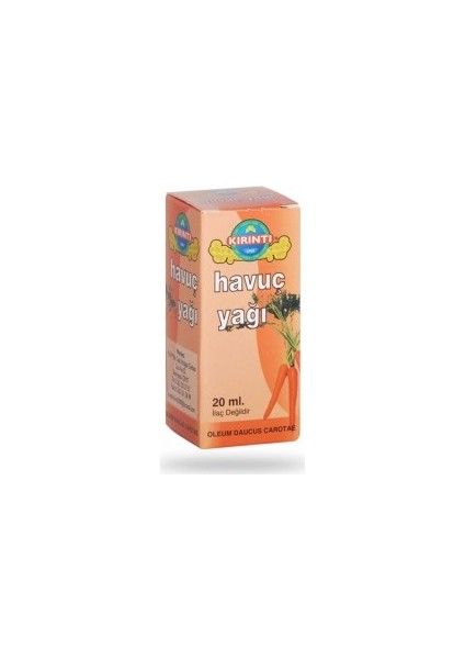 Havuç Yağı 20 cc