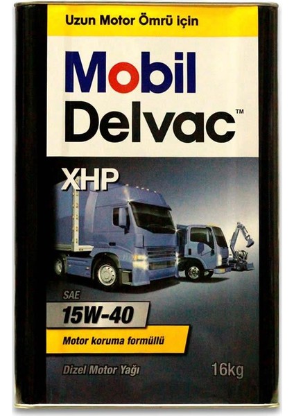 Delvac XHP 15W-40 Motor Yağı 18 Litre ( Üretim Yılı: 2023 )