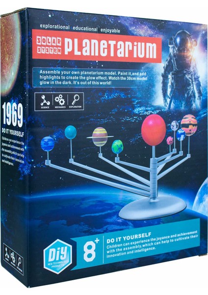 Güneş Sistemi Planetarium 3 Boyutlu Gezegen Sistemi