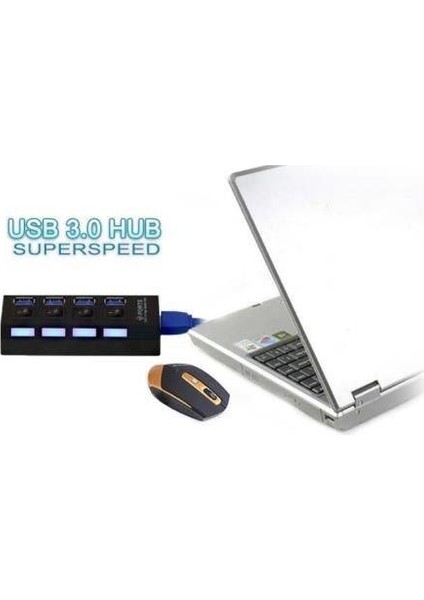 4 Port USB 3.0 Çoklayıcı HUB