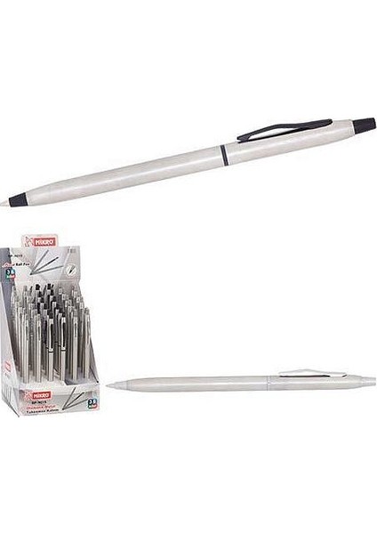 BP-901S Otomatik Tükenmez Kalem Metal