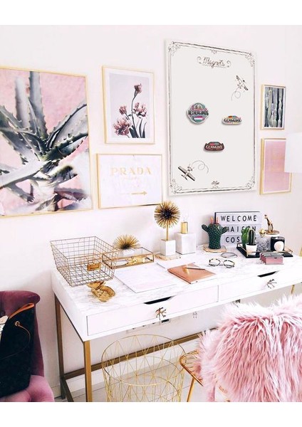 Magnet Panosu Beyaz - 70 x 50 Cm fiyatları