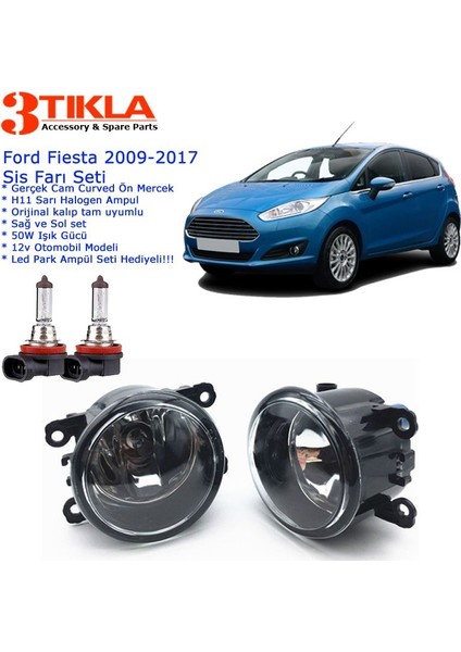Ford Fiesta 2009-2017 Sis Farı Set Oem: 8200074008 fiyatları