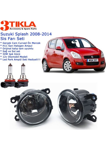 Suzuki Splash 2008-2014 Sis Farı Set Oem: 8200074008 fiyatları