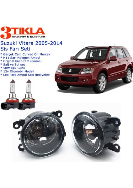 Suzuki Grant Vitara 2005-2014 Sis Farı Set Oem: 8200074008 fiyatları