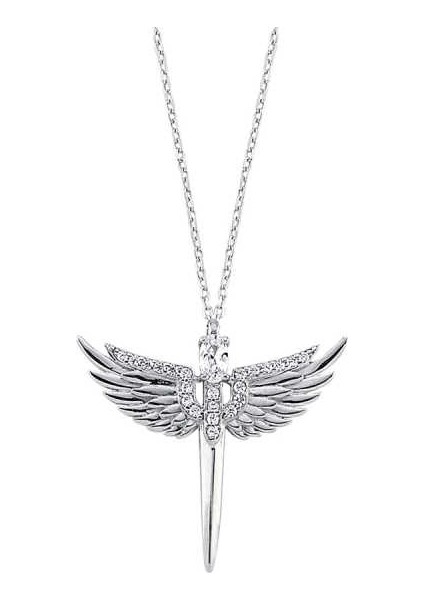 Kılıç Gümüş Kolye - Gms1068