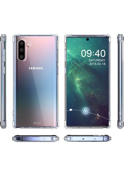 Galaxy Note 10 Crystal Fit Kılıf Crystal Clear