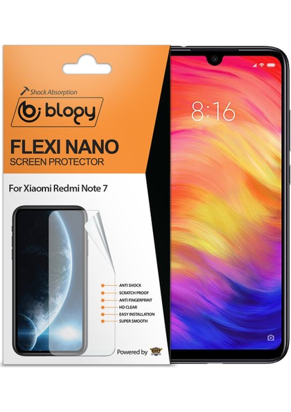 Xiaomi Redmi Note 7 Flexi Nano Ekran Koruyucu