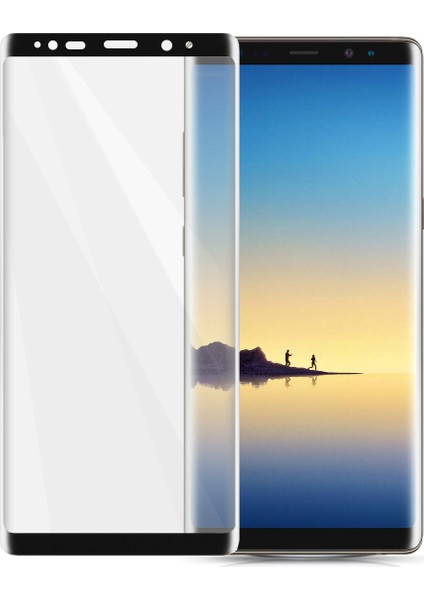 Galaxy Note 8 Flexi Edge 5D Ekran Koruyucu