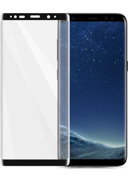 Buff Blogy Galaxy S8 Flexi Edge 5D Ekran Koruyucu