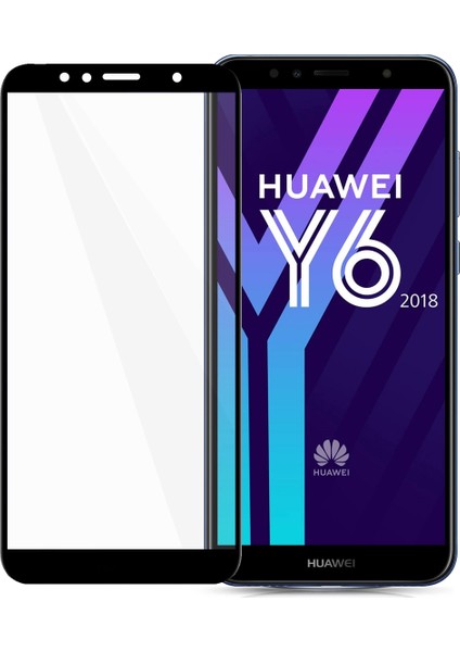 Huawei Y6 2018 ile Uyumlu Flexi 5D Ekran Koruyucu