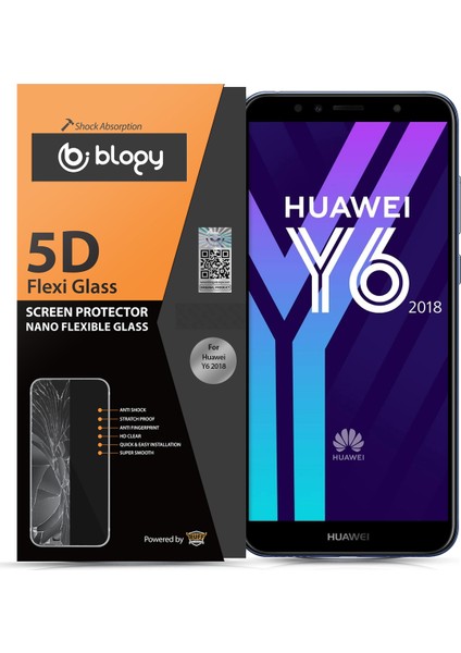 Huawei Y6 2018 ile Uyumlu Flexi 5D Ekran Koruyucu fiyatları