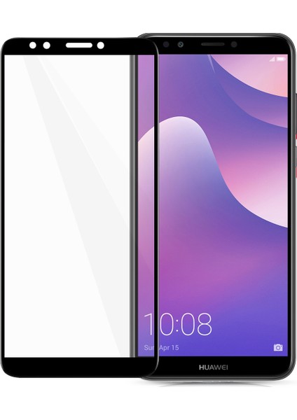 Huawei Y7 2018 ile Uyumlu Flexi 5D Ekran Koruyucu