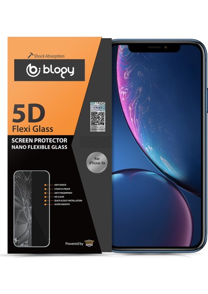 Buff Blogy iPhone 11 / XR Flexi 5D Ekran Koruyucu