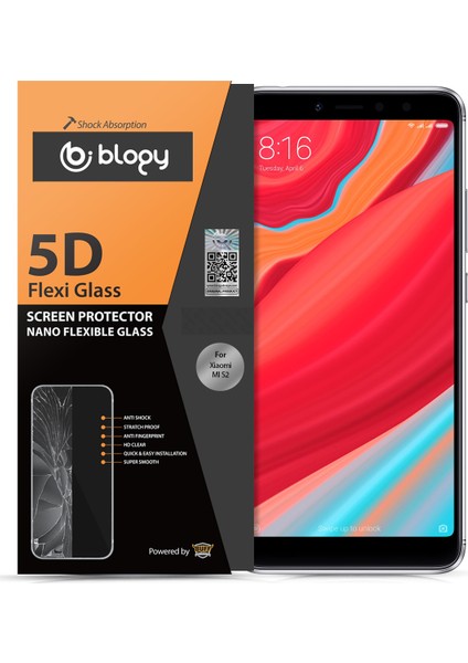 Xiaomi MI S2 Flexi 5D Ekran Koruyucu