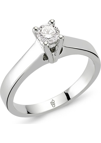0.30 Ct Tektaş Pırlanta Yüzük RM30038