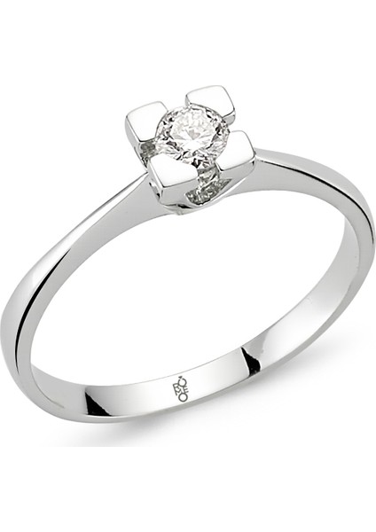 0.30 Ct Tektaş Pırlanta Yüzük RM30041