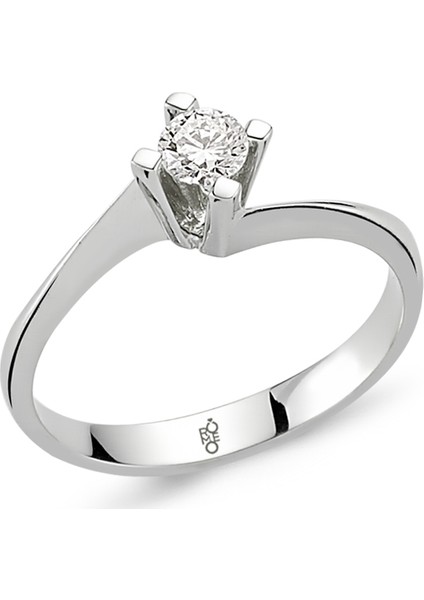 0.30 Ct Tektaş Pırlanta Yüzük RM30045
