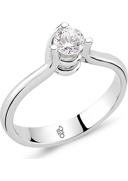 0.30 Ct Tektaş Pırlanta Yüzük RM30060