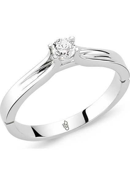 0.40 Ct Tektaş Pırlanta Yüzük RM30069