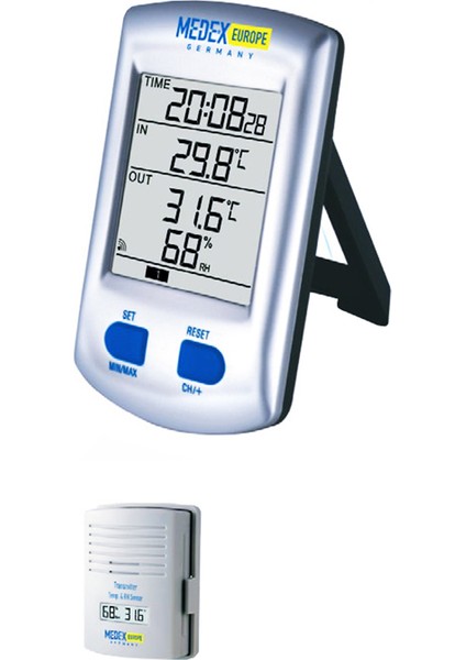 Termo-Higrometre E 213 302 Dijital Wireless