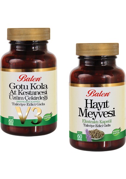 Vrs 2'li Balen V3 , Hayıt Meyvesi Kapsül