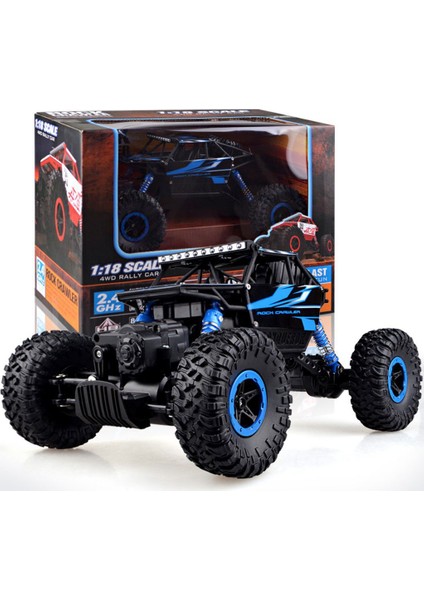 Uzaktan Kumandalı Jeep R/c 1:18 Rock Crawler 4x4 Wd Uzaktan Kumandalı Araba Buggy Jeep