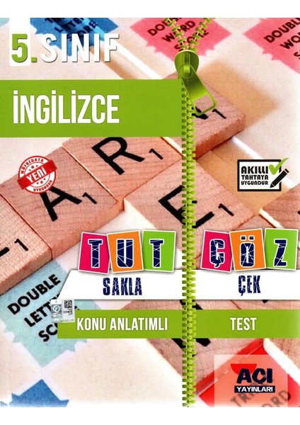 5. Sınıf İngilizce Tut Sakla Çek Çöz