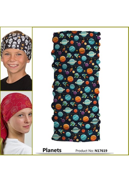 Çocuk Bandana Planets