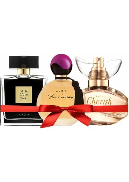Little Black Dress 50 ml Kadın Edp+Avon Far Away 50 ml Kadın Edp+Avon Cherish 50 ml Kadın Edp