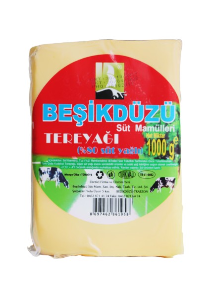 Doğal Tereyağ 1 kg