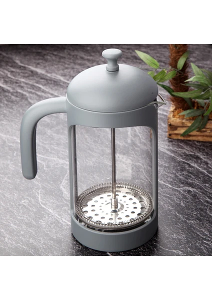 French Press 1000ml - Mat Gri