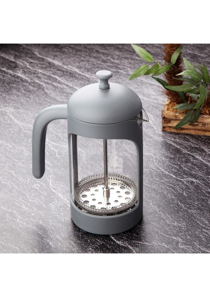 French Press 600ml - Mat Gri