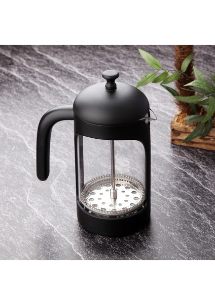 French Press 600ml - Mat Siyah