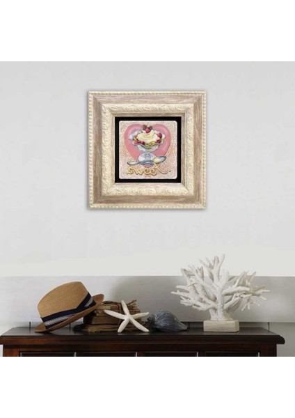 Decor Çerçeveli Taş Duvar Tablosu