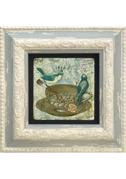 Decor Çerçeveli Taş Duvar Tablosu