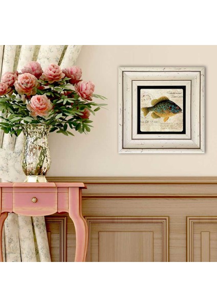 Decor Çerçeveli Taş Duvar Tablosu