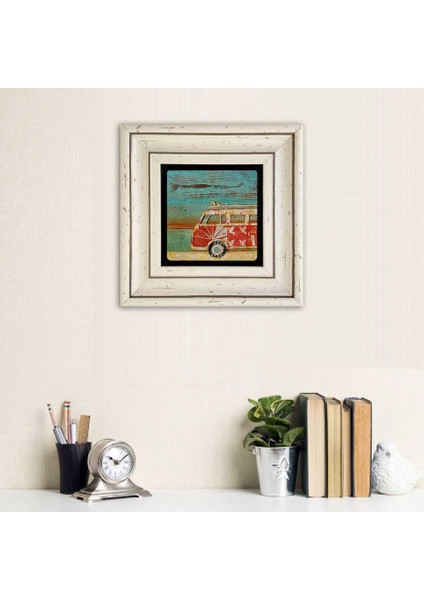 Decor Çerçeveli Taş Duvar Tablosu