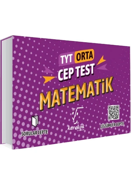 Karekök Yayıncılık TYT Cep Test Matematik (Orta)