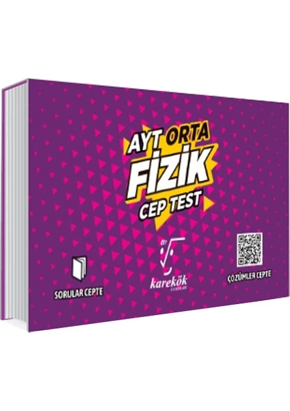 Karekök Yayıncılık AYT Cep Test Fizik Orta