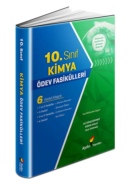 Aydın Yayınları 10. Sınıf Kimya Ödev Fasikülleri