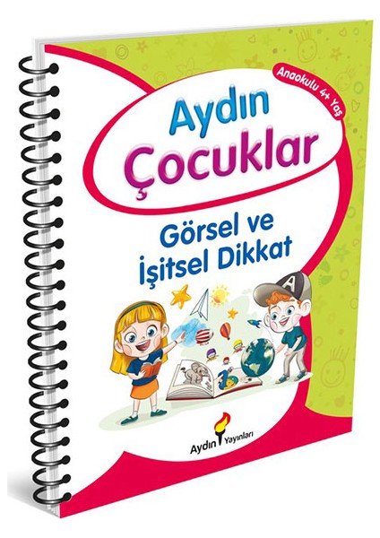 4 Yaş Etkinlik Kitabım 1 Görsel ve Işitsel