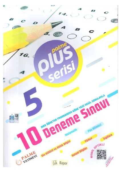 Palme Yayıncılık 5. Sınıf Plus 10 'lu Deneme Seti