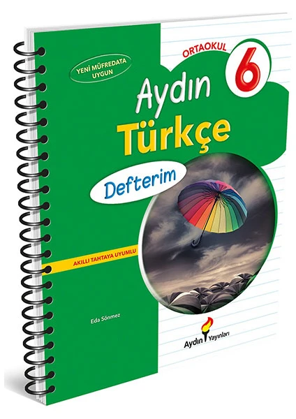 Aydın Yayınları 6. Sınıf Türkçe Defterim