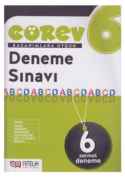 6. Sınıf Görev 6'li Deneme Sınavı