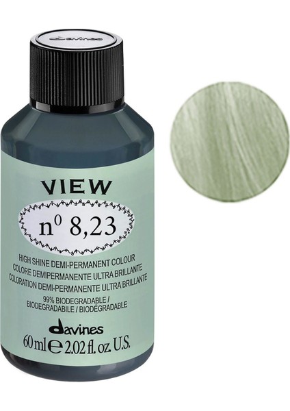 View Yarı Kalıcı Saç Boyası 60 ml - 8,23 Açık Kumral İrize Dore
